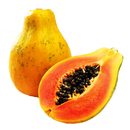 Papaya Organic Half Png HD Free Download