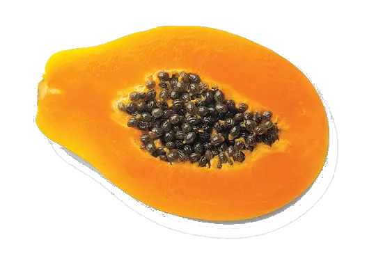 Papaya Organic Half Png HD Free Download