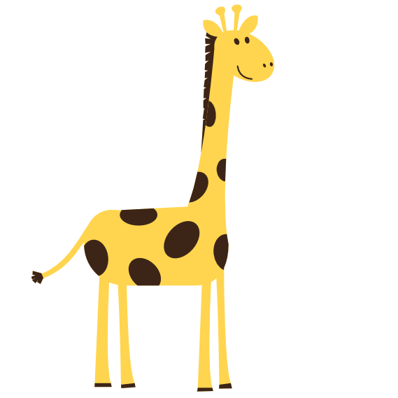 Giraffe Vector Png HD Free Download