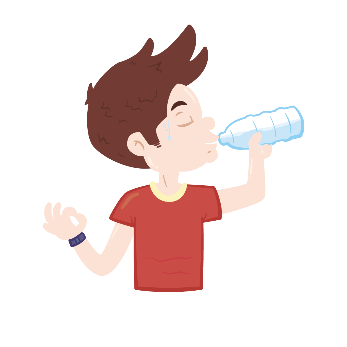 Girl Vector Drinking Young Png HD Free Download