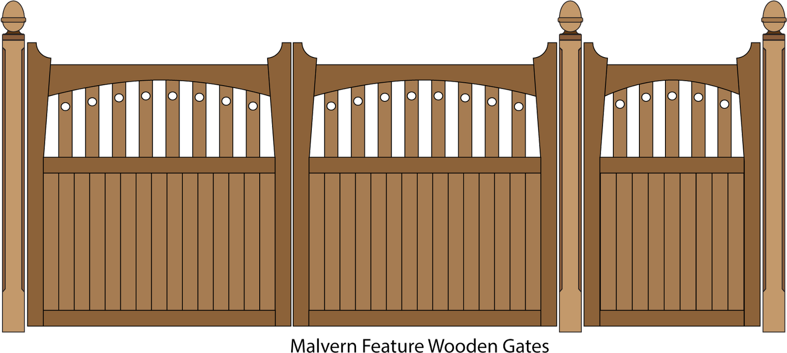 Brown Wood Gate Clipart Png HD Free Download