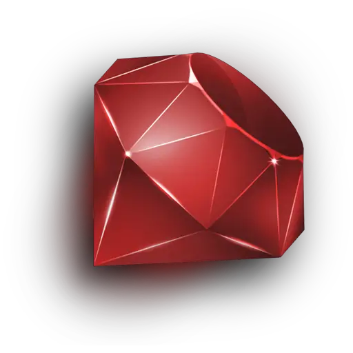 Gemstone Ruby Red Png HD Free Download