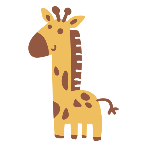 Small Giraffe Vector Pic Png HD Free Download