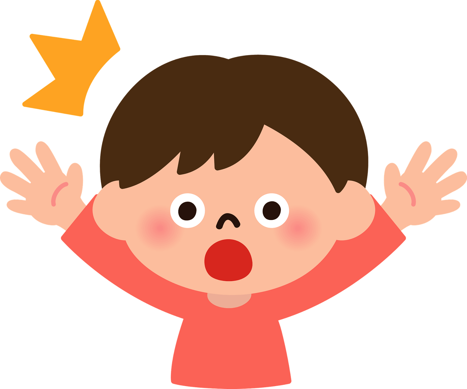 Woman Vector Surprised Png HD Free Download