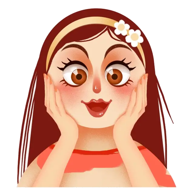 Woman Vector Surprised Png HD Free Download