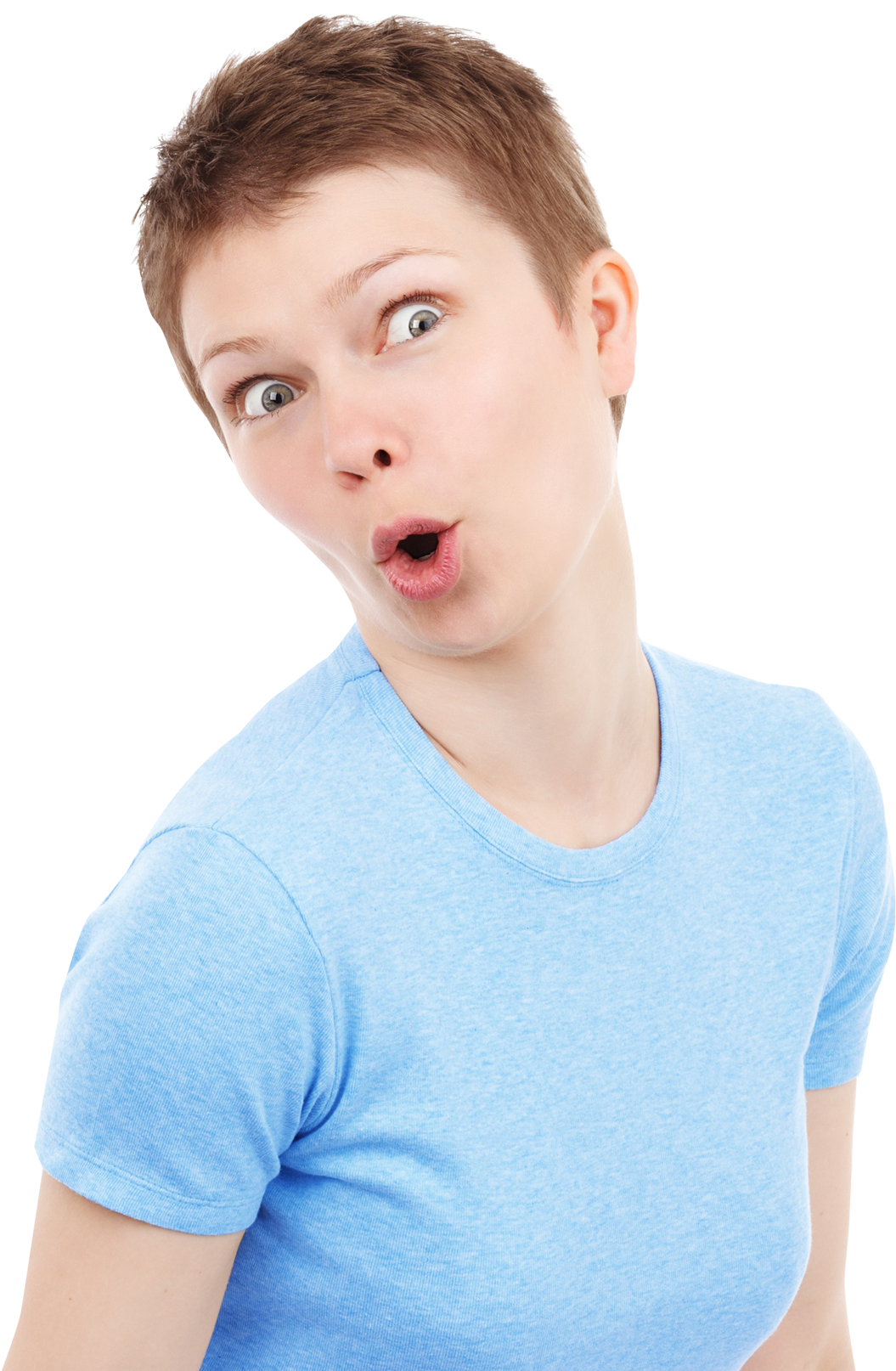 Photos Woman Vector Surprised Png HD Free Download