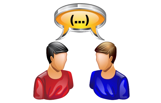 Chat People Clipart Png HD Free Download