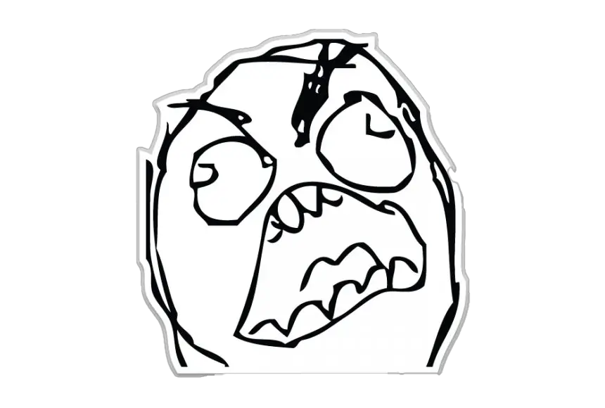 Meme Angry Face Png HD Free Download