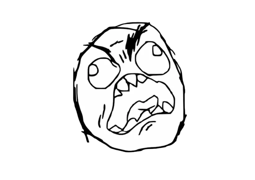 Meme Angry Face Transparent Png HD Free Download
