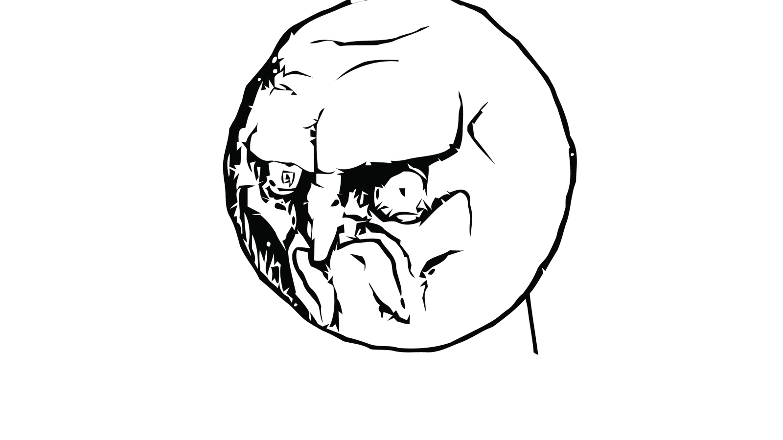 Meme Angry No Face Png HD Free Download