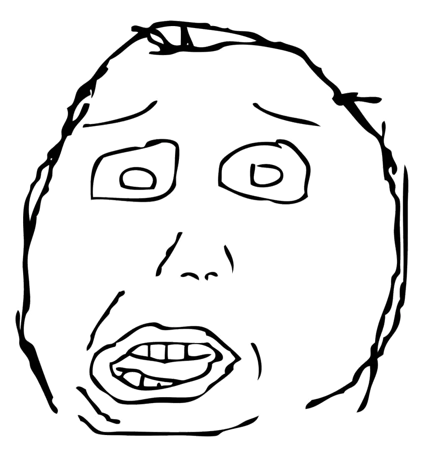 Meme Face Derp Png HD Free Download