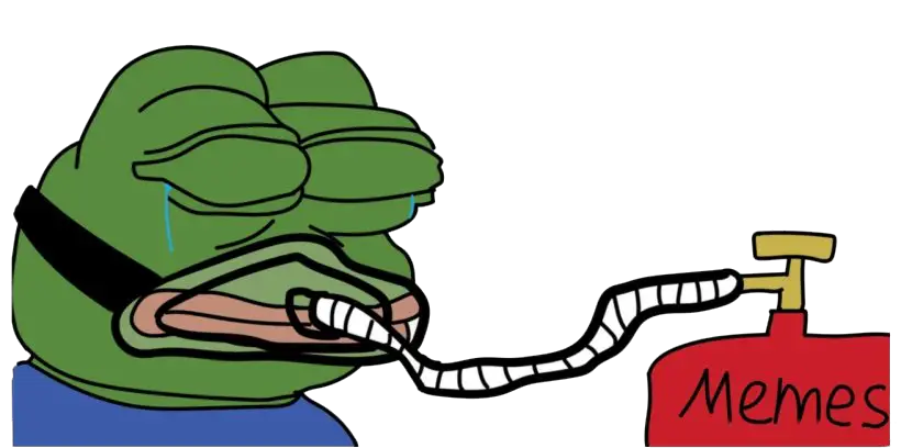 Meme The Pepe Frog Sad Png HD Free Download