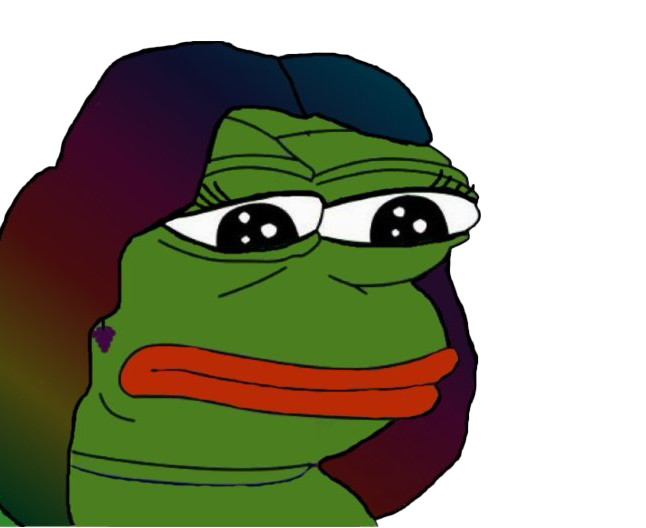 Meme The Pepe Frog Sad Png HD Free Download