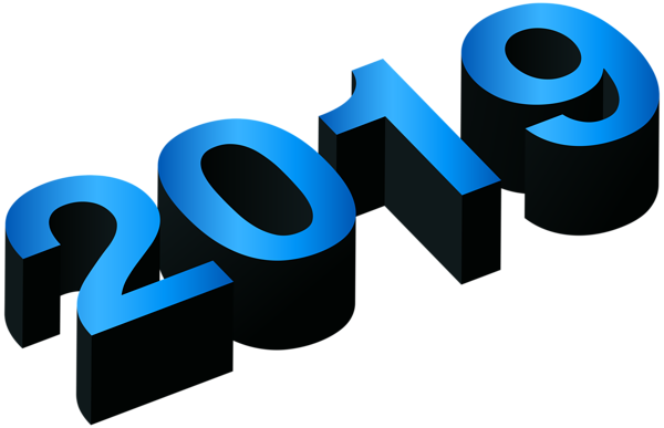 2019 Blue Black PNG Clip Art Image Gallery   HD Free Download