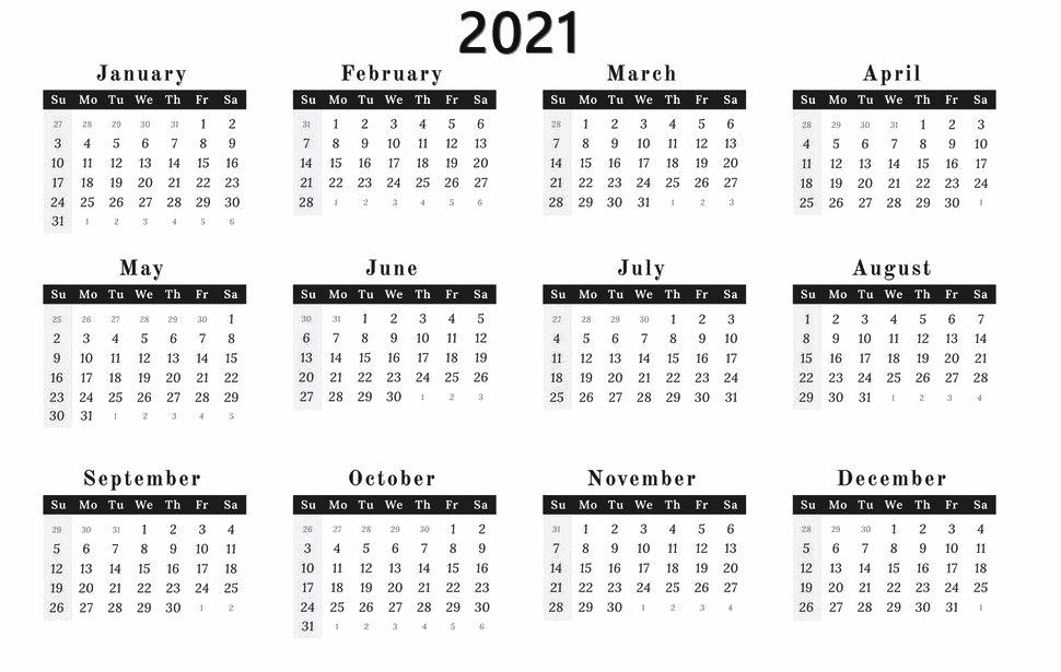 2021 Calendar Picture Image  HD Free Download