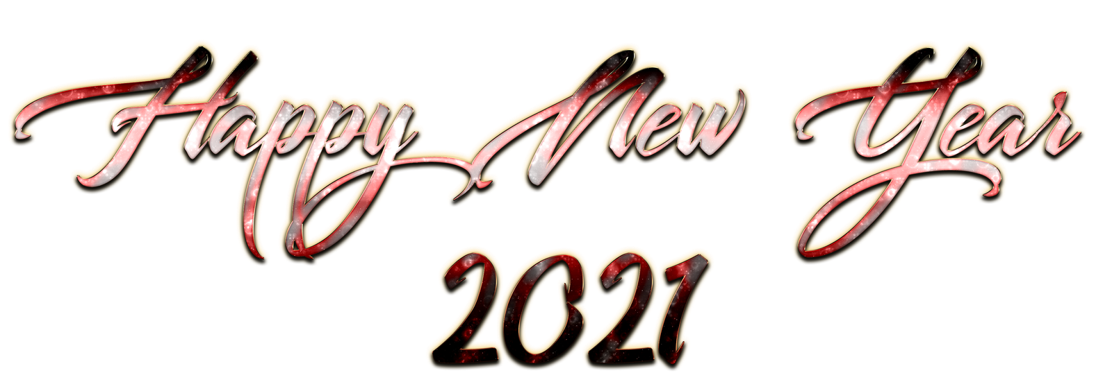 2021 Happy New Year Decoration PNG  HD Free Download