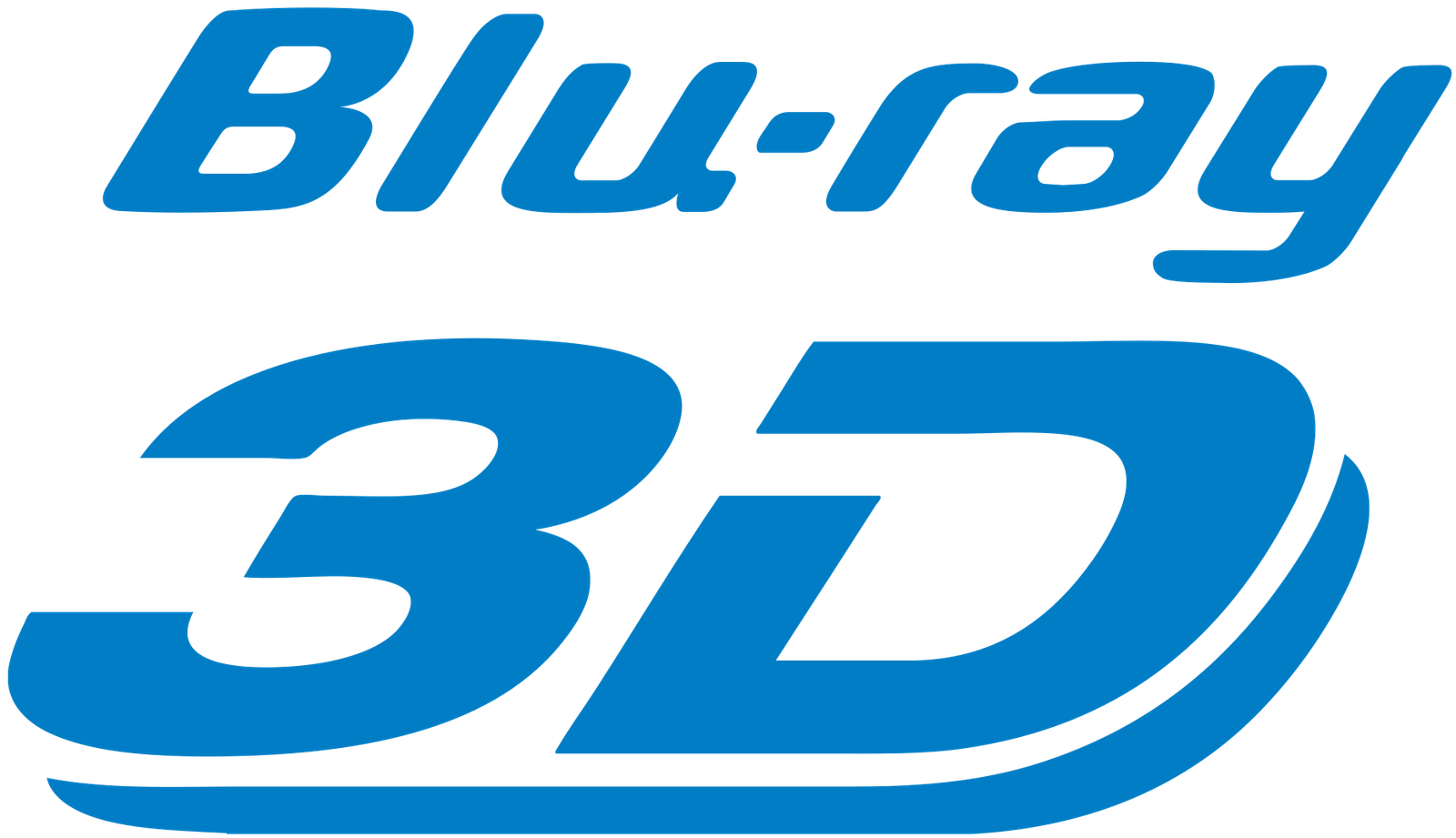 3d Blu Ray Logo Blue Design  HD Free Download