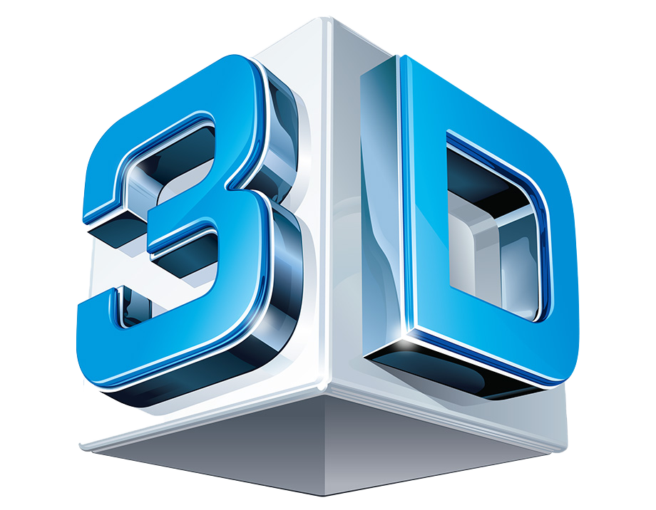 3d Blue Ray Movie Logo  HD Free Download
