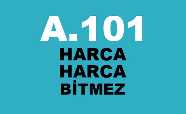 A101 Harca Harca Bitmez Logo  HD Free Download