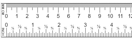 Actual Size Online Ruler Inches Screen Measurements  HD Free Download