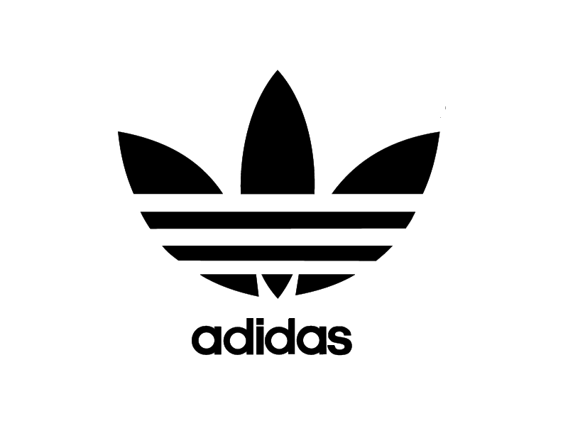 Adidas Logo PNG White Images  HD Free Download