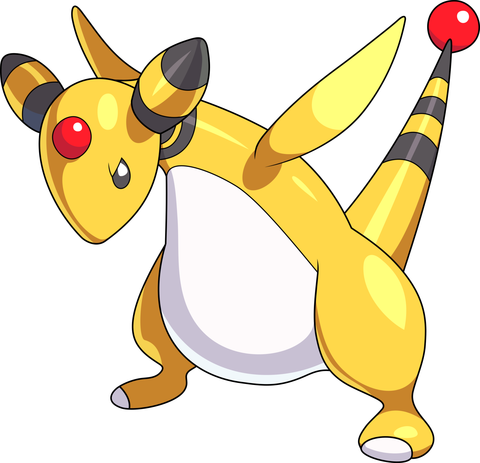 Ampharos Vector Pokemon Vector Art Deviantart  HD Free Download
