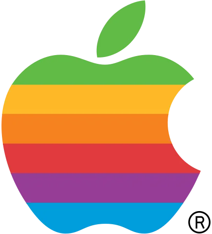 Apple Logo PNG File Apple Computer Logo Rainbow Svg Wikibooks Open  HD Free Download