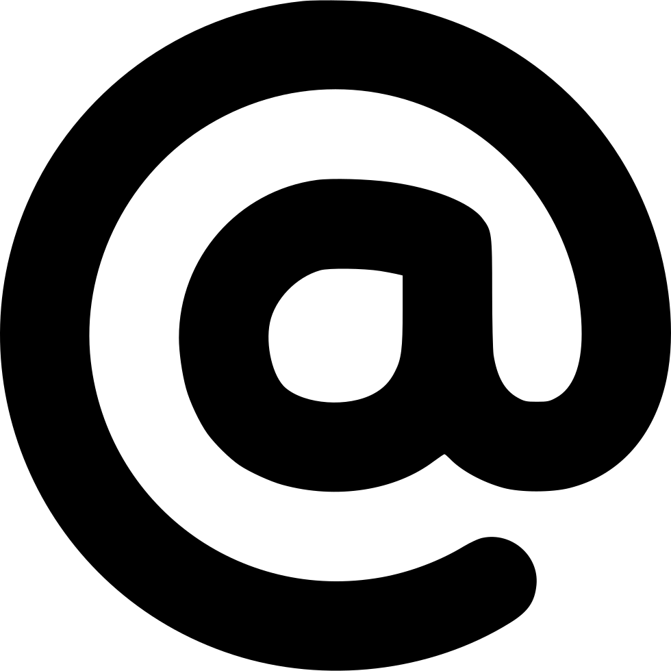 At Sign Sign Sign Sign Icon Sign Icon  HD Free Download