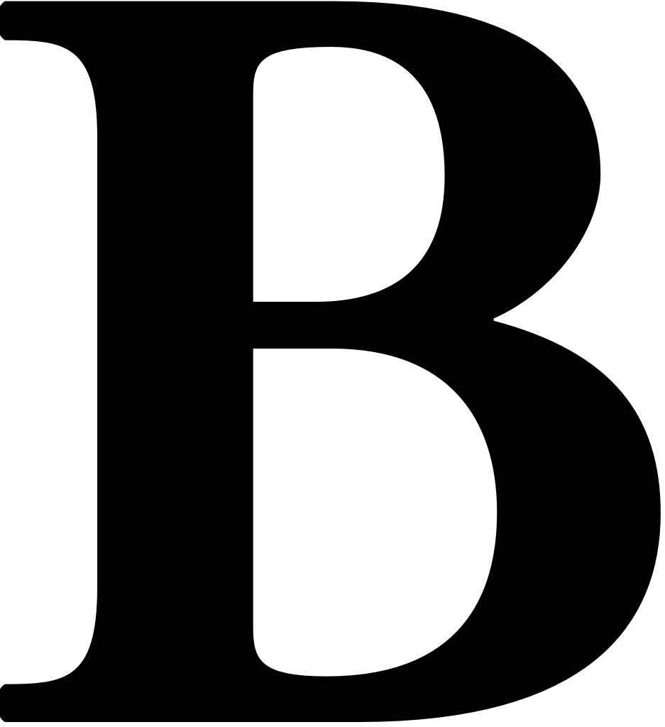 Uppercase Letter B PNG  HD Free Download