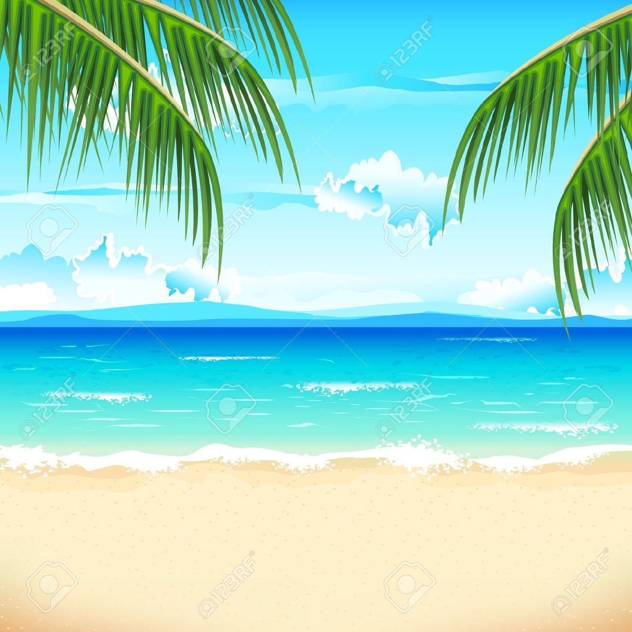 Beach Clipart The Prices For Photos And Vector Images Are Low  HD Free Download