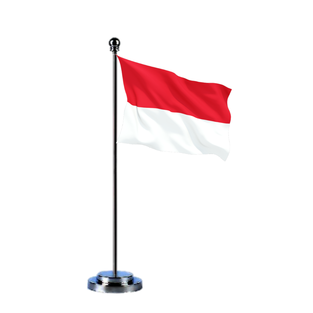 Merah Putih Bendera Berkibar Tangan Mengepal PNG  HD Free Download