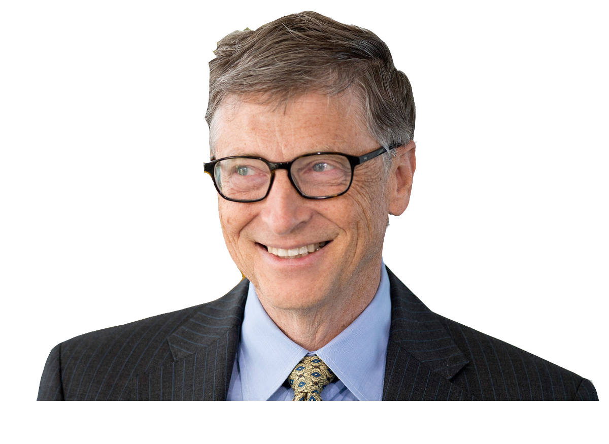 Bill Gates Sime Transparent PNG HD Free Download