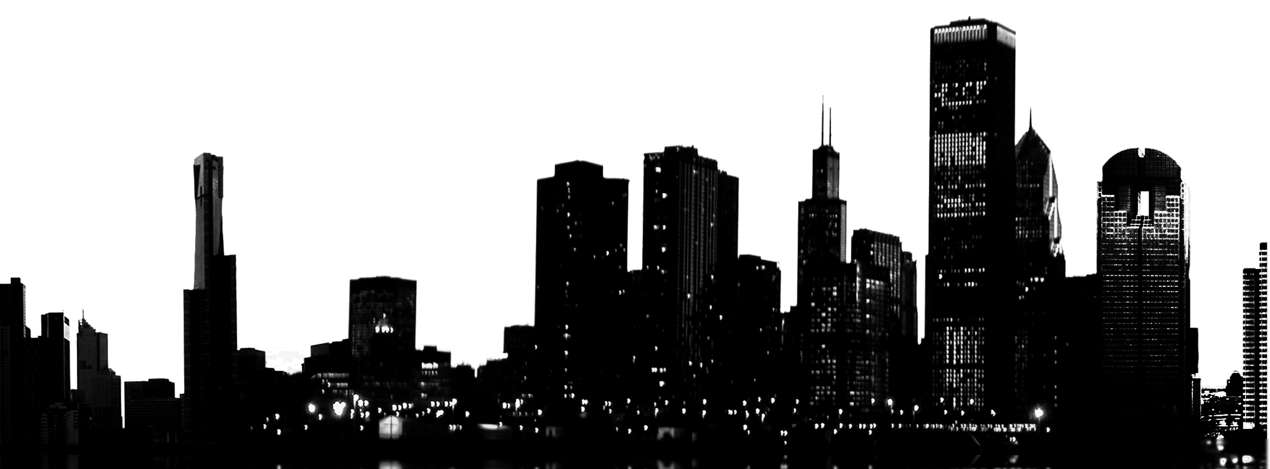 Black And White City PNG Transparent Black And White City  HD Free Download