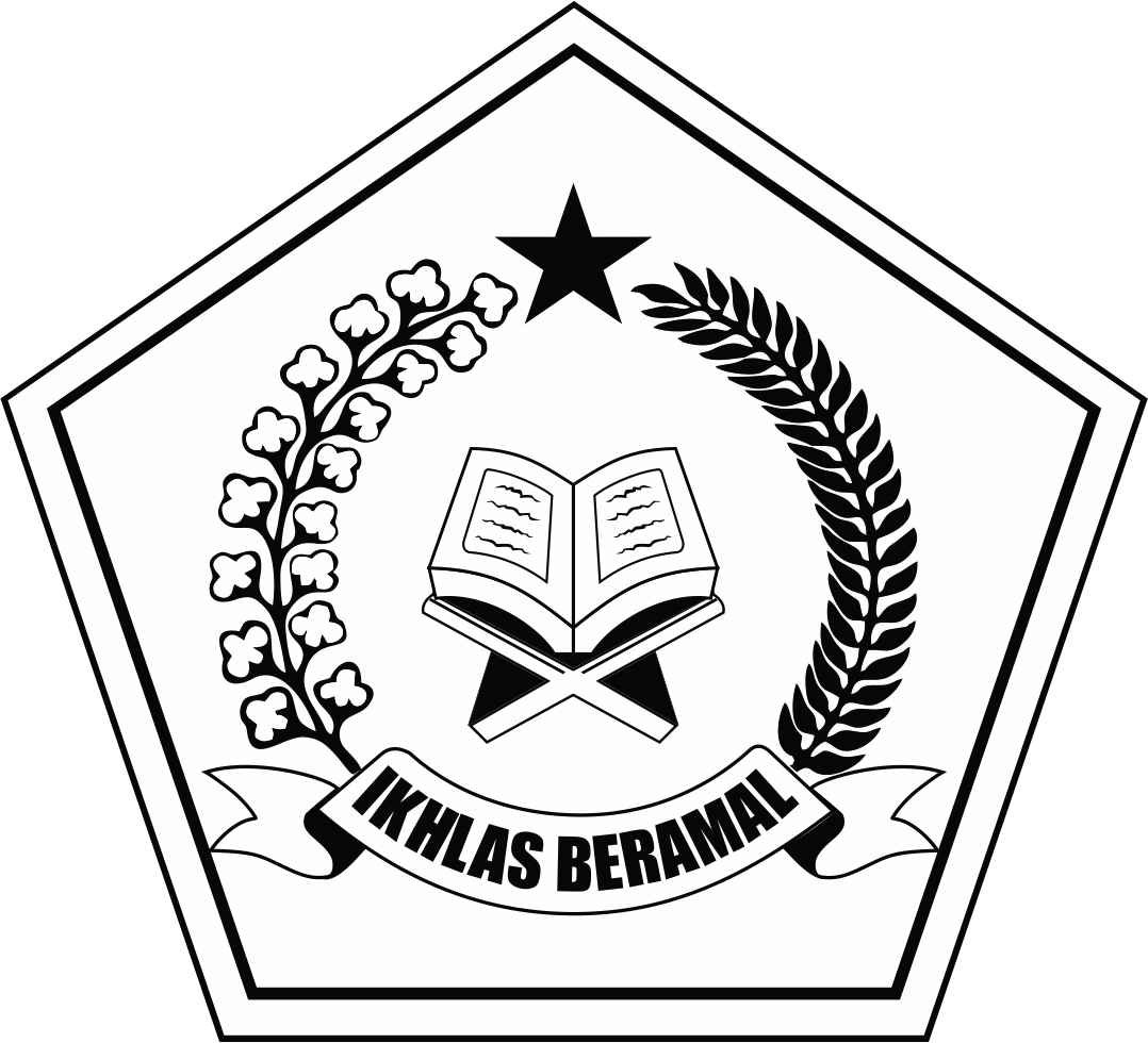 Black And White Ikhlas Beramal Logo Depag PNG Transparent PNG Logos HD Free Download