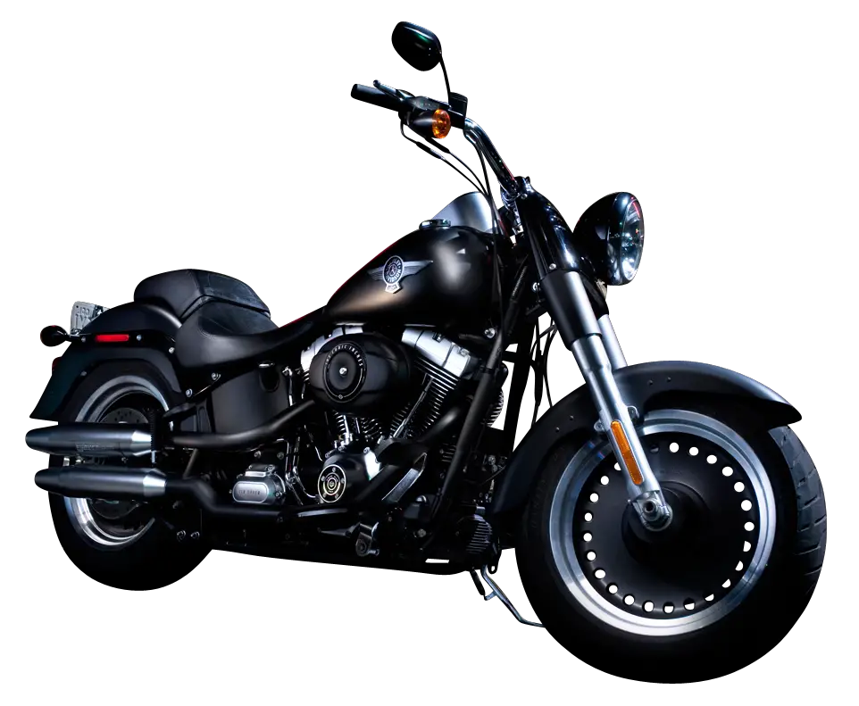 Black Color Harley Davidson Motorcycle Bike PNG Image   HD Free Download