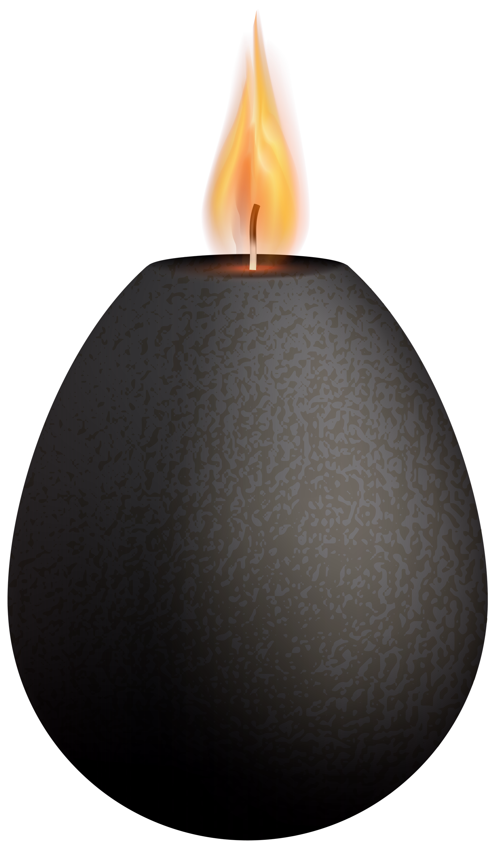 Black Deco Candle PNG Clip Art Best Web Clipart  HD Free Download