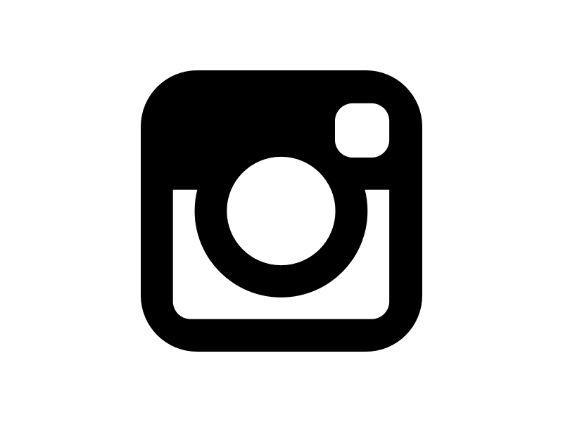 Black Instagram Logo White Transparent  HD Free Download