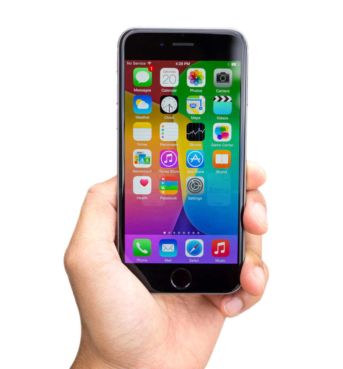 Black Iphone PNG Image   HD Free Download