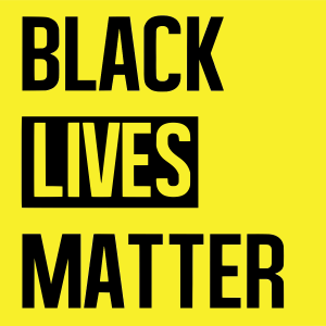 Black Lives Matter On Yellow Background  HD Free Download