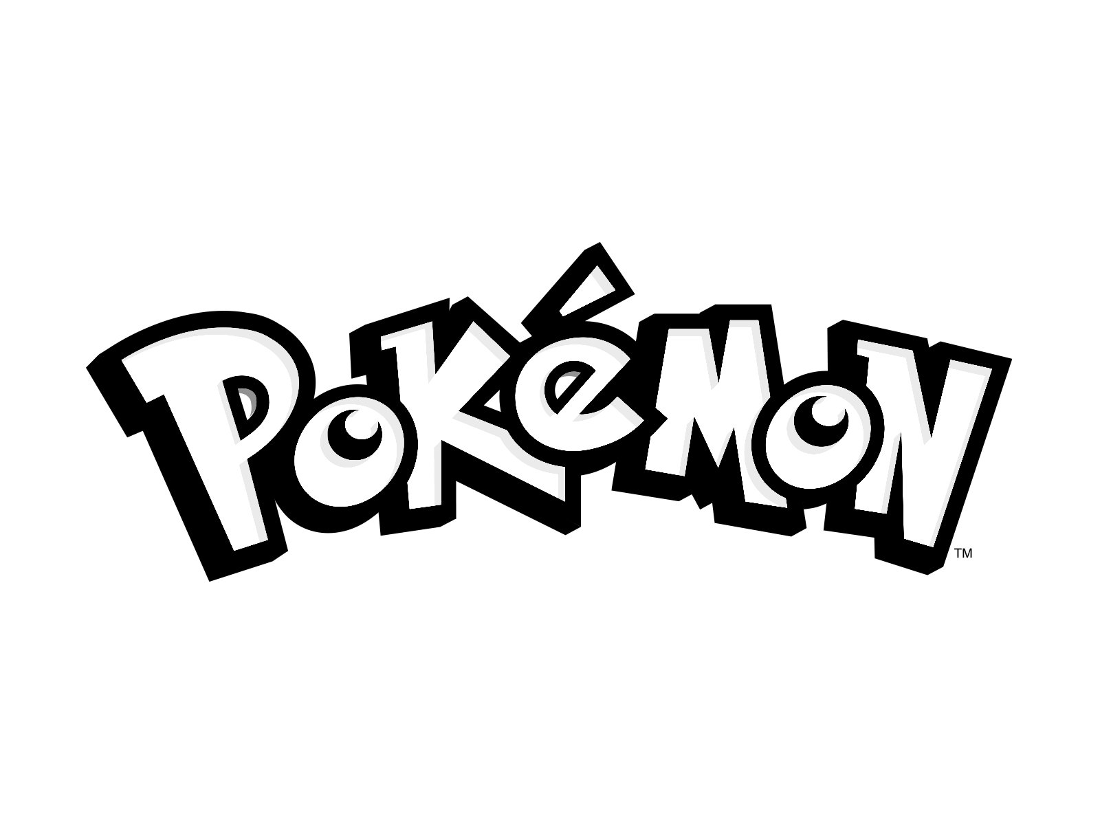 Black Pokemon Logo Transparent  HD Free Download