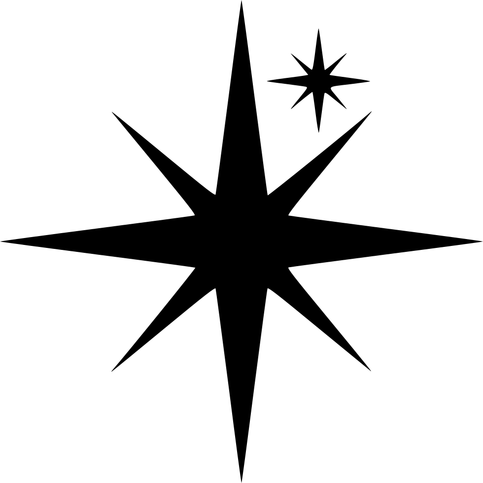 Black Sparkle PNG Icon  HD Free Download