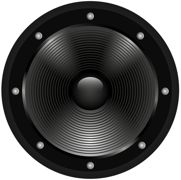 Black Speaker PNG Clip Art Gallery High  HD Free Download