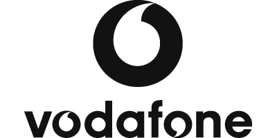 Black Vodafone Transparent Logo HD Free Download