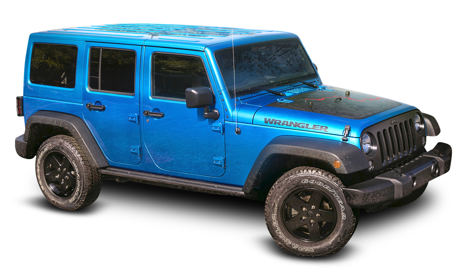 Blue Jeep Wrangler Car PNG Image   HD Free Download