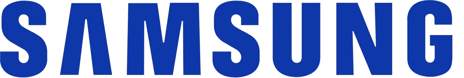 Blue Samsung Text Emblem  HD Free Download