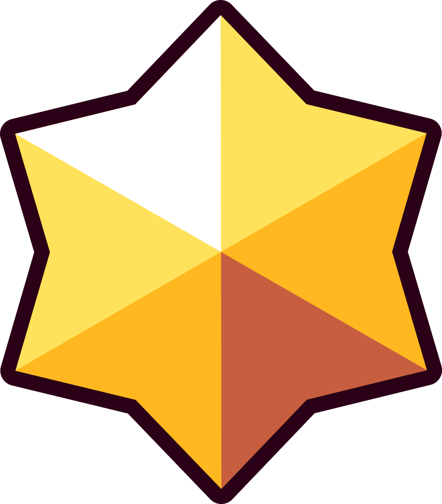 Brawl Stars Image Gold Star PNG   HD Free Download