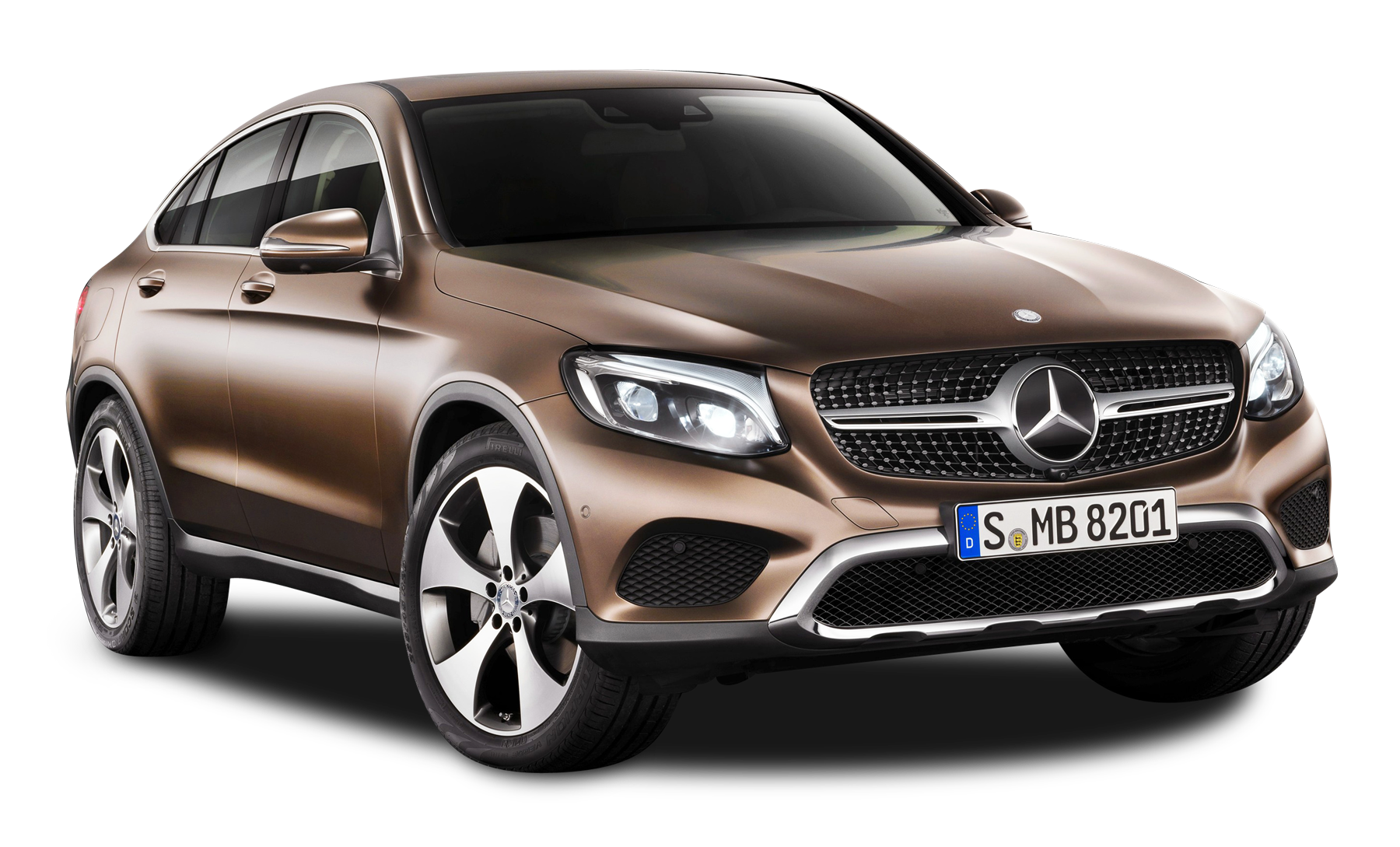 Brown Mercedes Benz Gle Coupe Car PNG Image   HD Free Download
