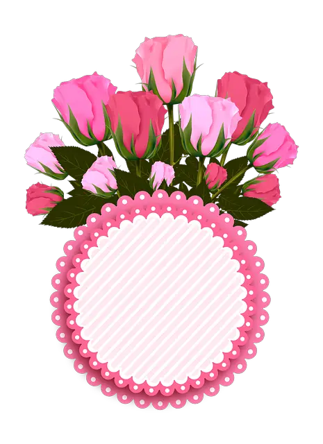 Bunga Ilustraci Gratis Flores Rosas Color Rosa Imagen  HD Free Download