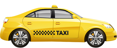 Side View Taxi Transparent Image  HD Free Download