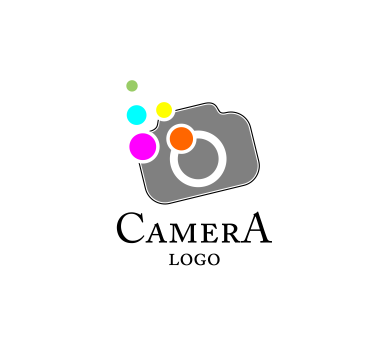 Camera Colour Fashion Vector Logo  HD Free Download